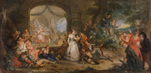 Roland is Told of Angelique